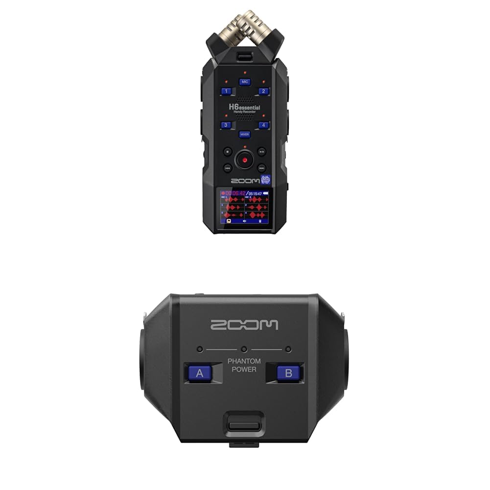Amazon | 【セット買い】ZOOM H6essential ハンディレコーダー